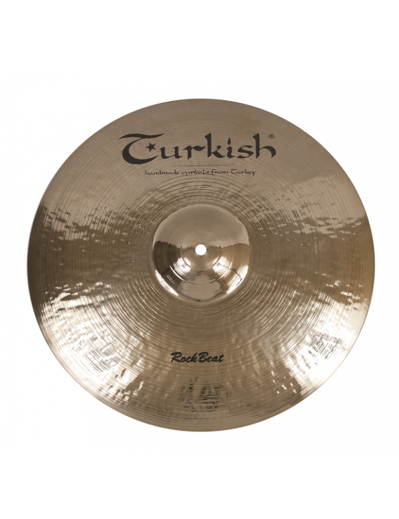 Prato De Bateria Turkish Cymbals Crash Rock Beat Rock 16" B20