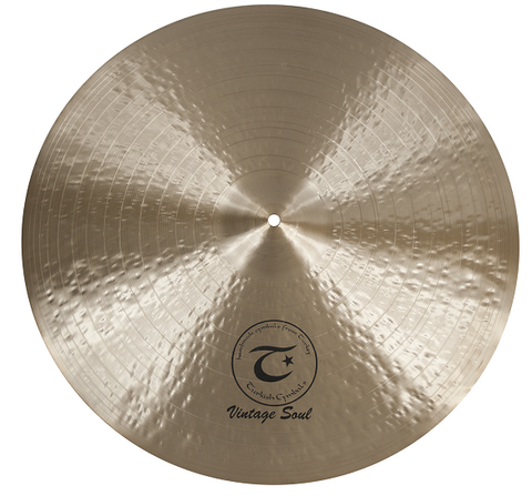 Prato De Bateria Turkish Ride Vintage Soul 24" B20 (SOB ENCOMENDA - CONSULTE-NOS)