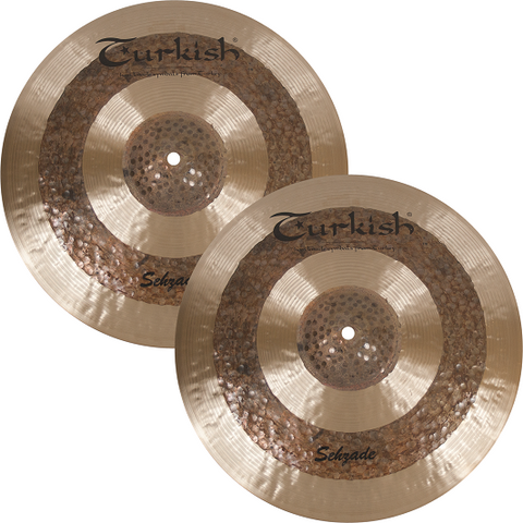 Prato De Bateria Turkish Hi Hat Sehzade 14" B20