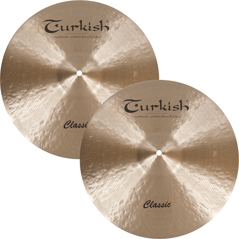 Prato De Bateria Turkish Hi Hat Classic Medium 12" B20