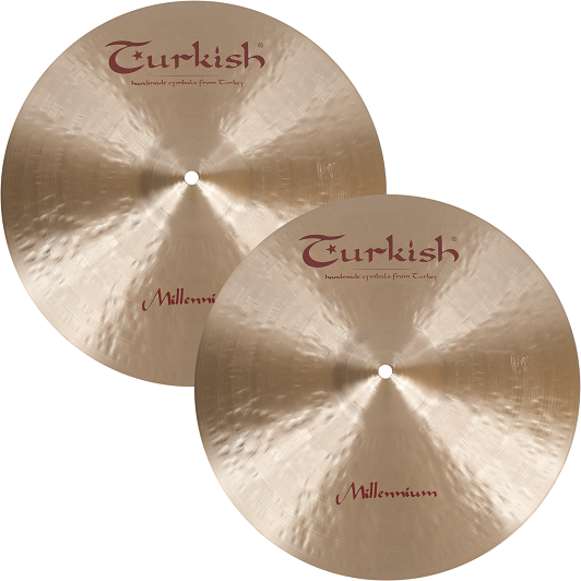 Prato De Bateria Turkish Hi Hat Millennium 16" B20