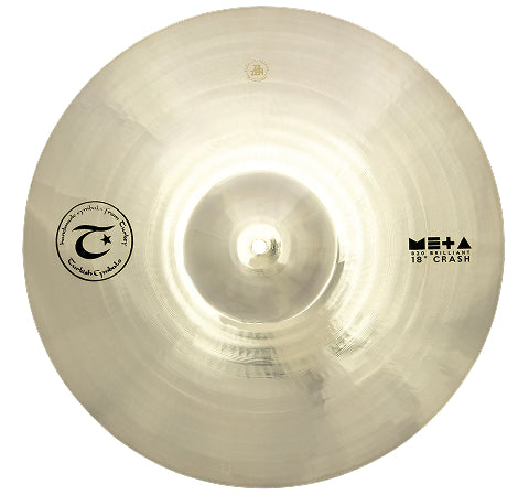 Prato De Bateria Turkish Crash Meta Brilhante 18" B20