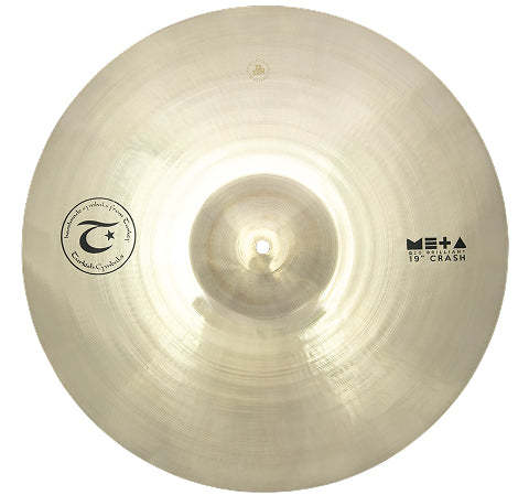 Prato De Bateria Turkish Crash Meta Brilhante 19" B20