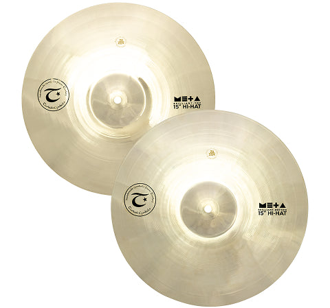 Prato De Bateria Turkish Hi Hat Meta Brilhante 15" B20