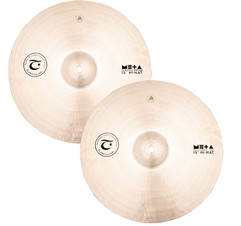 Prato De Bateria Turkish Hi Hat Meta Clássico 15" B20
