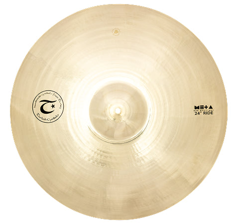 Prato De Bateria Turkish Ride Meta Brilhante 24" B20