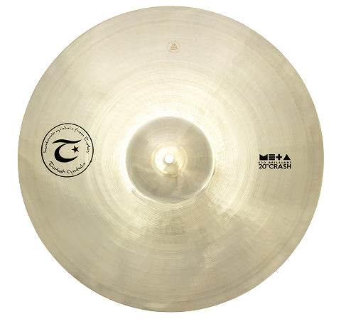 Prato De Bateria Turkish Crash Meta Brilhante 20" B20