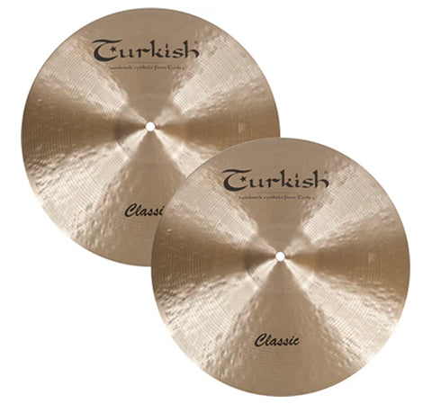 Prato De Bateria Turkish Hi Hat Classic 13" B20